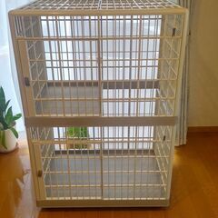 猫用ケージ アイリスオーヤマ ほぼ未使用