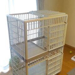 猫用ケージ　アイリスオーヤマ　ほぼ未使用