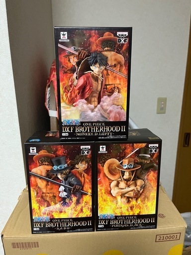 ワンピース DXF BROTHERHOOD Ⅱ\nフィギュア 炎の三兄弟