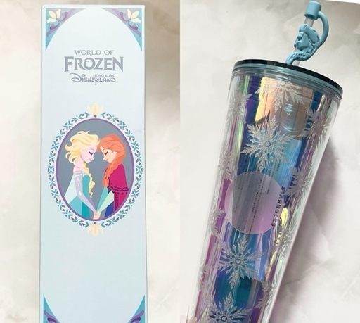 ディズニー アナと雪の女王 香港ディズニーランド限定タンブラー