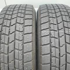 ☆バリ溝・美品・2023年製スタッドレス☆　16インチ　6.5J　PCD114.3　5穴　ET48　ハブ径約74　GOODYEAR ICENAVI7 205/60R16　整理番号：YS2024/09/16①