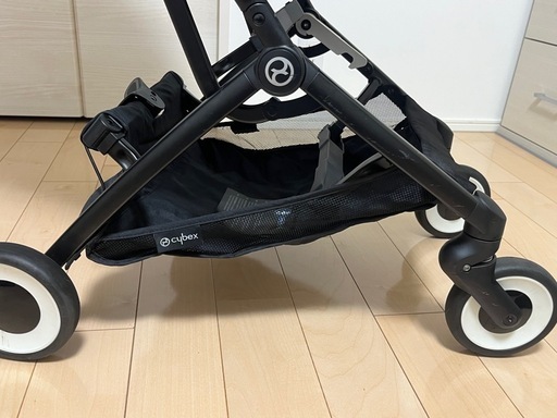 Cybex サイベックスベビーカー リベル　ホワイト 折りたたみ式 専用バッグ