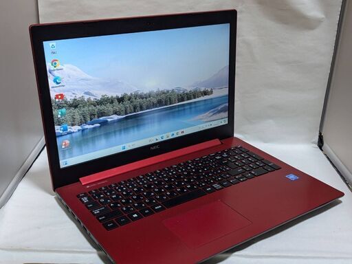 NECLavieNS150K赤超美品SSDWIN11Office2021Pro