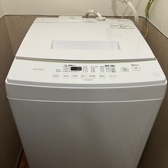 アイリスオーヤマの洗濯機8kg(取扱説明書付き)