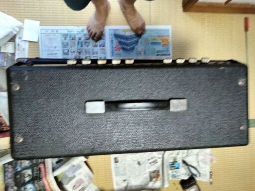 ＥＬＫ真空管ツインアンプ　スピーカーキャビネットジャンク