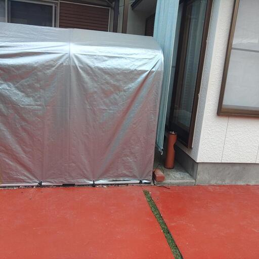 バイク自転車雨避け
