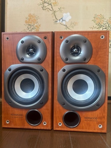 KENWOOD 2WAYペアスピーカーLS-UDA77 動作品