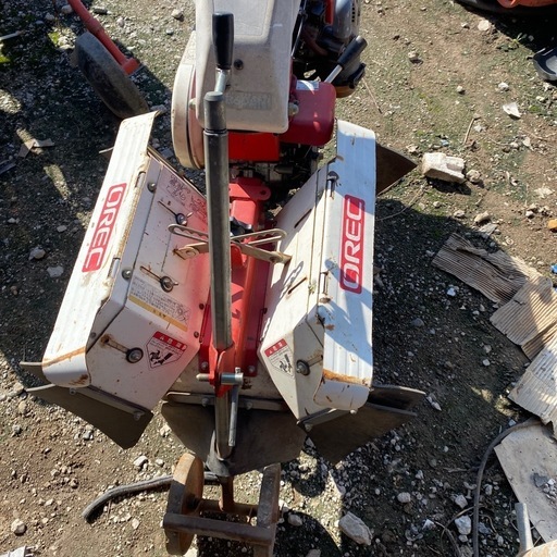 【中古】OREC オーレック エースローター AR606N 6.3馬力 リコイル式 畝立て 揚土 ネギ管理機 ねぎ管理機 耕運機 中古】OREC オーレック エースローター AR606N 6.3馬力 リコイル式 畝