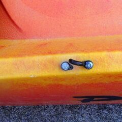 【ワケあり特価！】Cobra Play 一人乗りカヤック（赤オレンジ）