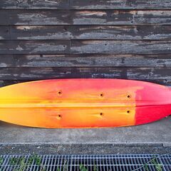 【ワケあり特価！】Cobra Play 一人乗りカヤック（赤オレンジ）