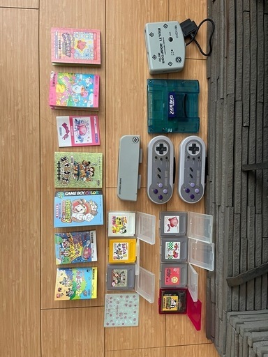 スーパーファミコン周辺機器・ゲームボーイソフト　まとめ（ジャンク）
