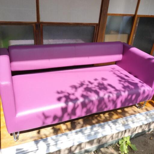 【美品】2〜3人がけ用ソファ　ダイニングソファ　ソファ