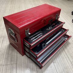 KTC 3段 ツールボックス 工具入 工具箱 レッド KTC SKX0213