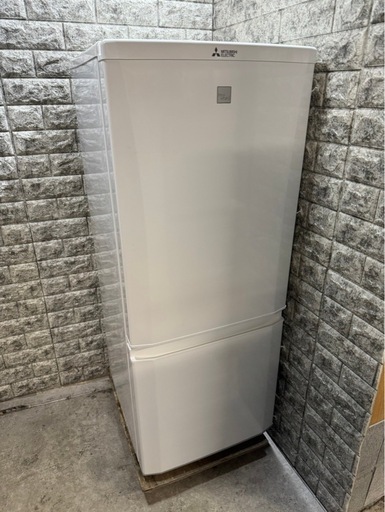 大阪送料無料★3か月保障付き★冷蔵庫★2018年★三菱★2ドア★MR-P15EC-KW★R-565