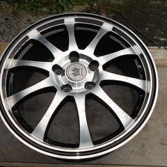 レアマイスター 　17インチ 　7J 　オフ53 　114.3 　5H　 ハブ径72㌢ Lehrmeister ４本セット 