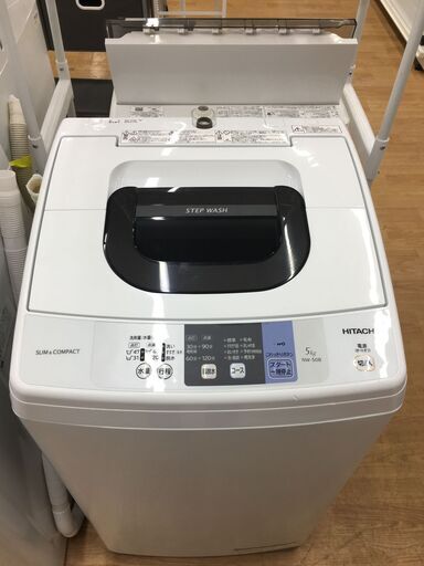 ★ジモティ割あり★ HITACHI　日立 洗濯機  5.0Kg 18年製 動作確認／クリーニング済み SJ7110