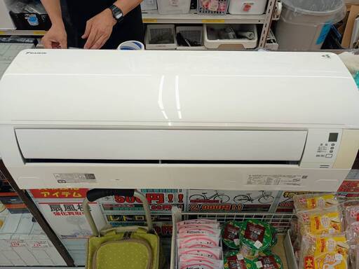 人気商品DAIKIN ダイキン工業 2022年製 2.5kwルームエアコン F25ZTES-W3503