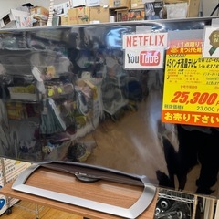 【Netflix、YouTube／美品】シャープ　45型液晶テレビ 即日受渡❣️全国送料込シャープ国産60型4KテレビYouTube
