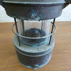 昭和レトロ 日本船燈製 船舶燈ランプ 船舶灯 オイルランプ ランタン 照明
