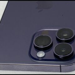 iPhone14 Pro Max 128GB ディープパープル 3L314J/A A2893 (au 〇判定) バッテリー状態 100%