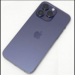 iPhone14 Pro Max 128GB ディープパープル 3L314J/A A2893 (au 〇判定) バッテリー状態 100%