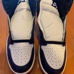 ナイキ　スニーカー　Air Jordan 1 Retro High OG Midnight Navy27.5