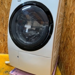 a(6655) HITACHI 日立 ドラム式 洗濯乾燥機 BD-S8800L(H) 11kg ビッグドラム W630D715H1050 引き取りも歓迎 大阪