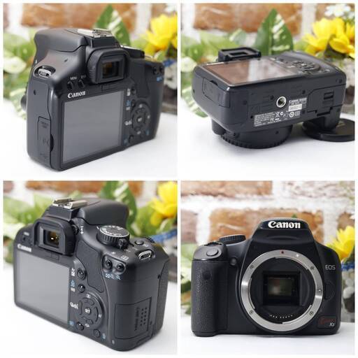 【全国送料無料】Canon EOS Kiss X2✨ ショット数わずか!! 届いたらすぐに使えます✨ ダブルレンズ希望も相談ください♪　運転が不慣れな為、お近くまで来ていただけますと助かります✨ ズームレンズキット 一眼レフ