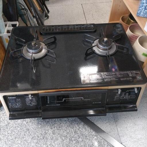 ★新入荷 ガスコンロ ※グリル網無し ガステーブル パロマ Paloma PA-A94WCG -L ガラストップコンロ
