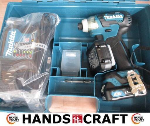 マキタ makita TD111DSHX インパクトドライバ 未使用品 フルセット バッテリ10.8V 1.5Ah二個/充電器 【ハンズクラフト宜野湾店】