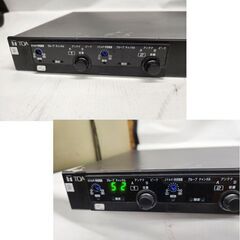 通電のみ確認済 TOA WT-1822 PLL シンセサイザー式 ダイバシティワイヤレスチューナー 本体のみ 据置型 現状品 札幌市 平岸店