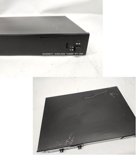 通電のみ確認済 TOA WT-1822 PLL シンセサイザー式 ダイバシティ