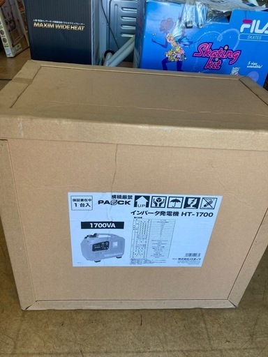パオック(PAOCK) インバータ発電機 定格出力:1.7kVA HT-1700  リサイクルショップ宮崎屋　佐土原店　24.9.17F