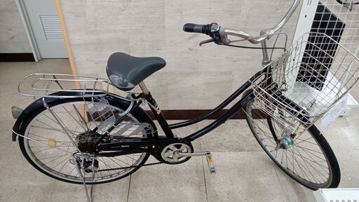 ★ジモティ割あり★ ブリヂストン 軽快自転車 26インチ 黒 クリーニング済み TJ8582