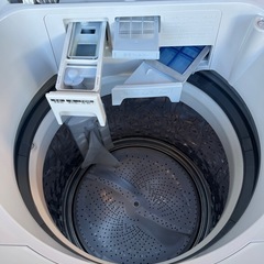 シャープ 洗濯機 ES-TX8F 8kg 2021年製　中古品