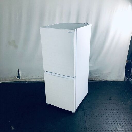 ID:rg219451 シャープ SHARP 冷蔵庫 一人暮らし 中古 2022年製 2ドア 152L ホワイト ファン式 両方開き SJ-D15H-W  【リユース品：状態B】【送料無料】【設置費用無料】