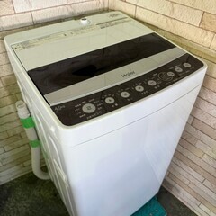 【美品】大阪送料無料★3か月保障付き★洗濯機★2019年★ハイアール★4.5kg★JW-C45D★S-393