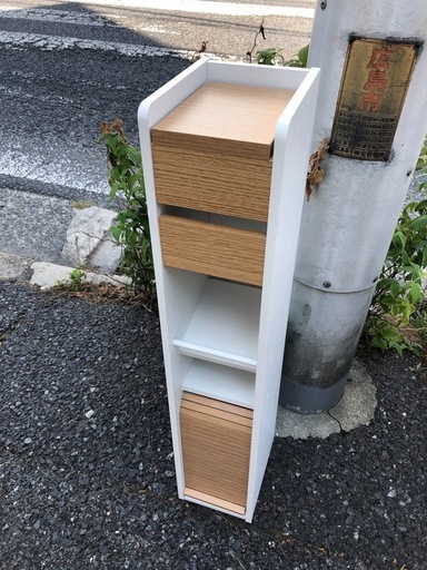 ◆早い方優先‼︎ トイレットペーパー 収納  ミニ棚 木製