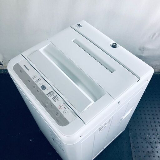ID:sg218445 パナソニック Panasonic 洗濯機 一人暮らし 中古 2021年製 全自動洗濯機 5.0kg ホワイト 送風 乾燥機能付き NA-F50B14J  【リユース品：状態B】【送料無料】【設置費用無料】