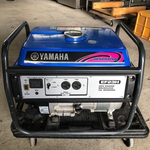 2019年 ヤマハ 発電機 EF23H メンテナンス済