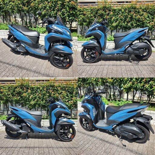 普通免許仕様もOK】トリシティ125 新型SEK1Jキーフリー 純正グリップ