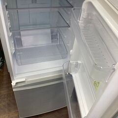 ★ジモティー割あり★ｼｬｰﾌﾟ2ドア冷蔵庫/クリ-ニング済み/HG-3177