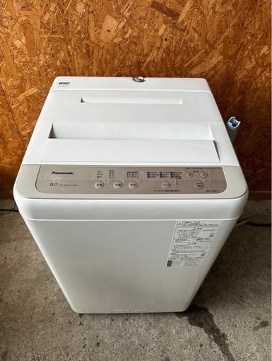 I1704   洗濯機　パナソニック　5kg 2019年