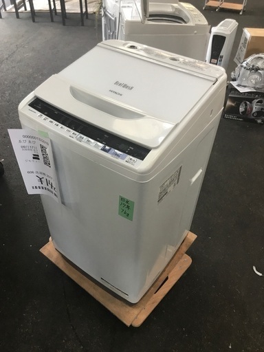 606洗濯機　2017年式　7キロ　日立
