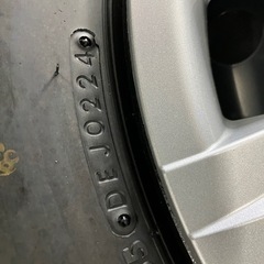 ハイエース トヨタ　スチールホイール 6H エコピア　新車外し　24年2週　ホイールキャップ付き