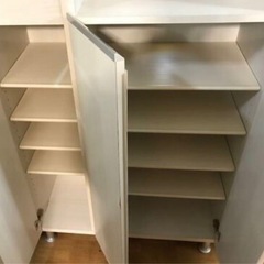 取りに来られる方限定⭐︎ミラー付きシューズボックス