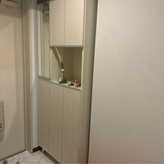 取りに来られる方限定⭐︎ミラー付きシューズボックス