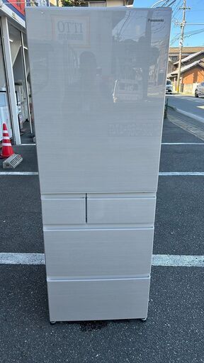 5ドア冷蔵庫 パナソニック  2021年 502L NR-E507EX【安心の3ヶ月保証★送料に設置込】自社配送時代引き可※現金、クレジット、スマホ決済対応※