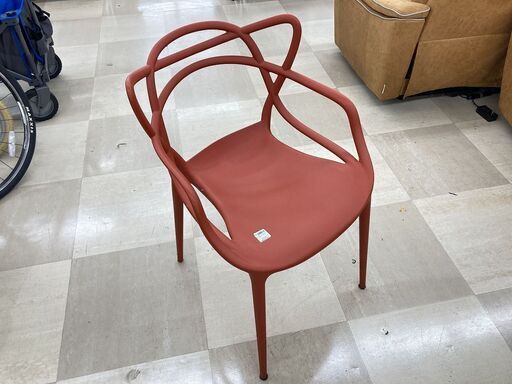 【軽トラック無料貸出サービス有】マスターズチェア　Kartell  レッド
