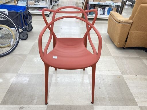 軽トラック無料貸出サービス有】マスターズチェア Kartell レッド